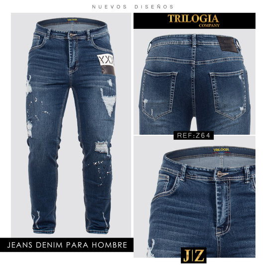 Jeans Urbano Tono Claro