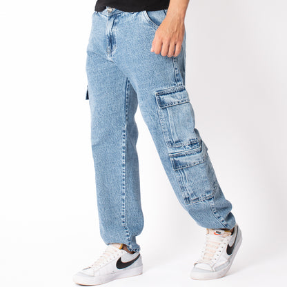 JEANS CARGO RIGIDO RF Z131