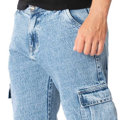 JEANS CARGO RIGIDO RF Z131