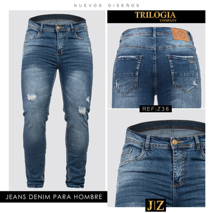 Jeans Clásico Tono Medio