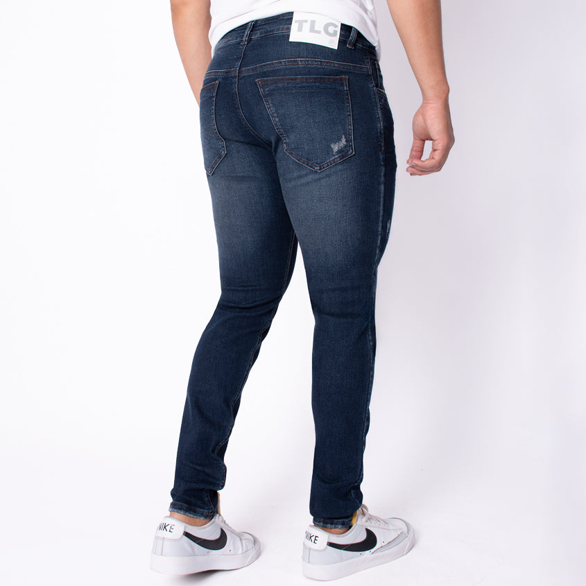 JEANS CLASICO TONO OSCURO AZUL CHOCOLATE ref z 139