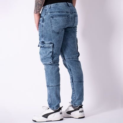 Jeans cargo urbano z-