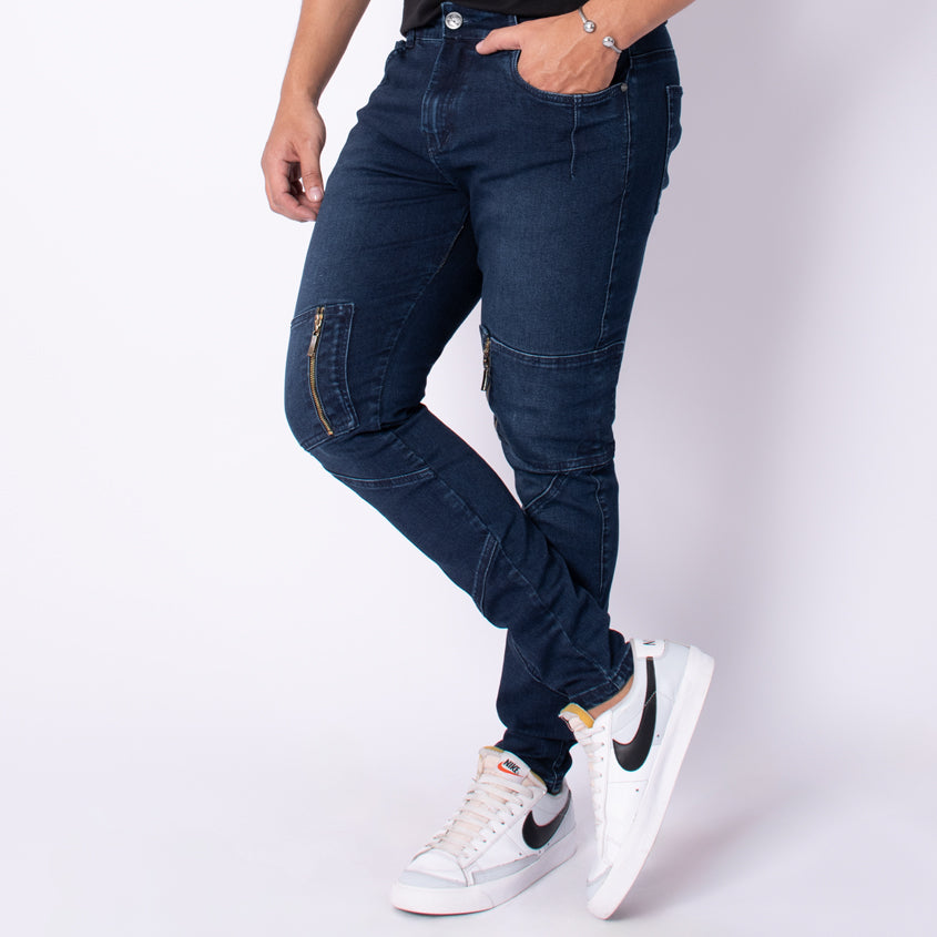 jeans urbano hombre tono oscuro ref z-140