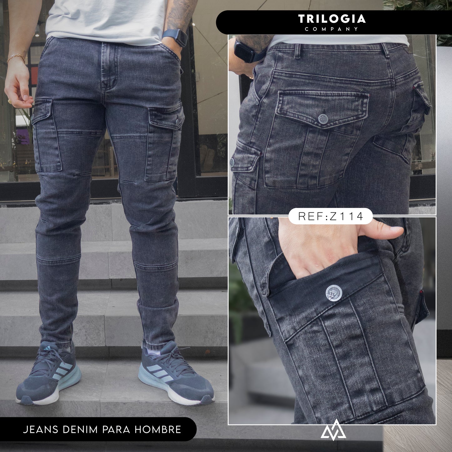 Jeans cargo ref TL114
