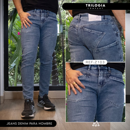 Jeans Hombre Rf Z103