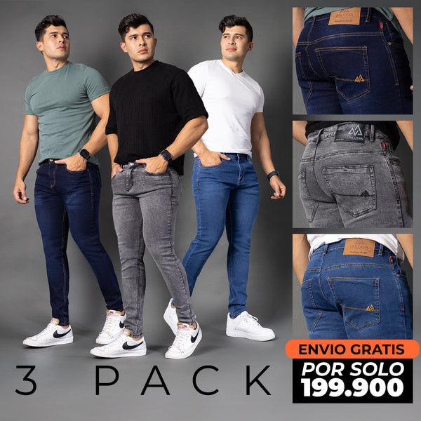 three pack tela premium